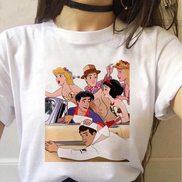 women tshirt ladies harajuku t shirt spoof o-neck princess t-shirt cartoon print casual short sleeve women tshirt female tee top, White
women tshirt ladies harajuku t shirt spoof o-neck princess t-shirt cartoon print casual short sleeve women tshirt female tee top, White