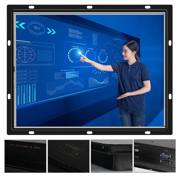 monitors 12 inch monitor usb vga dvi av tv open frame not touch screen industrial display black square
monitors 12 inch monitor usb vga dvi av tv open frame not touch screen industrial display black square