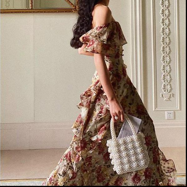 french style dress 2021 new style women floral floor length party dress wedding vintage elegant dinner long dress female, Black;gray
french style dress 2021 new style women floral floor length party dress wedding vintage elegant dinner long dress female, Black;gray