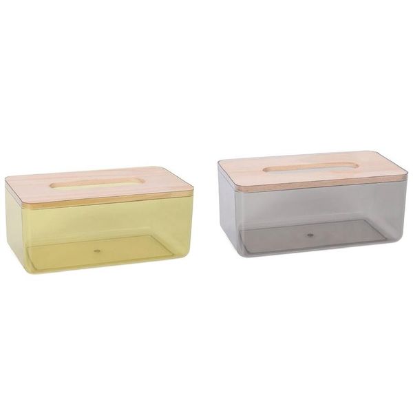 tissue boxes & napkins 2 pcs household kitchen living room large transparent box bedroom plastic storage box-yellow black
tissue boxes & napkins 2 pcs household kitchen living room large transparent box bedroom plastic storage box-yellow black