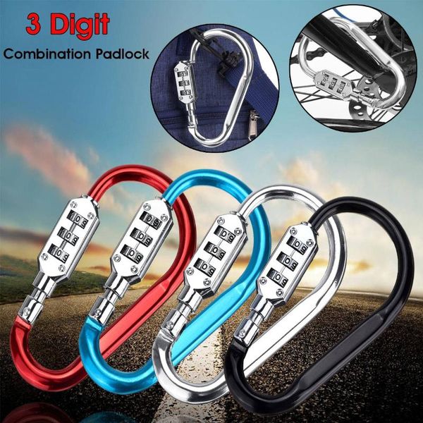 3 digit combination lock travel luggage suitcase code padlock motorcycle bicycle helmet security locks 
3 digit combination lock travel luggage suitcase code padlock motorcycle bicycle helmet security locks