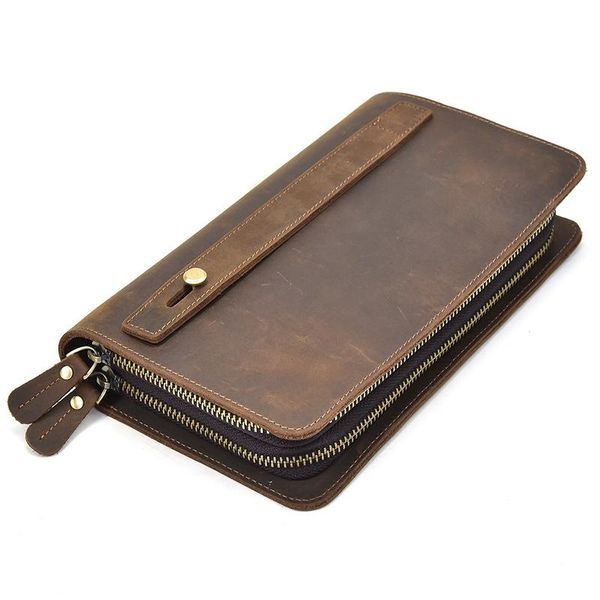 yourseason 2021 vintage men clutch wallets crazy horse leather multi-card position boys long wallet card holder double zipper, Red;black
yourseason 2021 vintage men clutch wallets crazy horse leather multi-card position boys long wallet card holder double zipper, Red;black