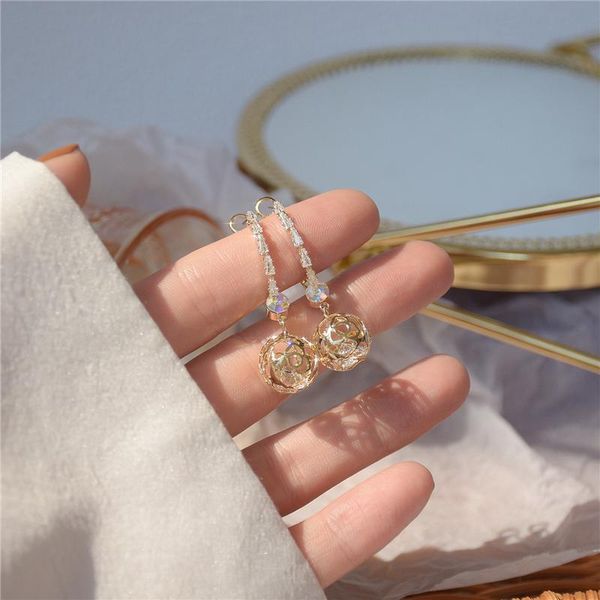 dangle & chandelier yizizai luxury 14k real gold zirconia hollow pattern ball earrings for women femme ringen drop earring birthday gift, Silver
dangle & chandelier yizizai luxury 14k real gold zirconia hollow pattern ball earrings for women femme ringen drop earring birthday gift, Silver