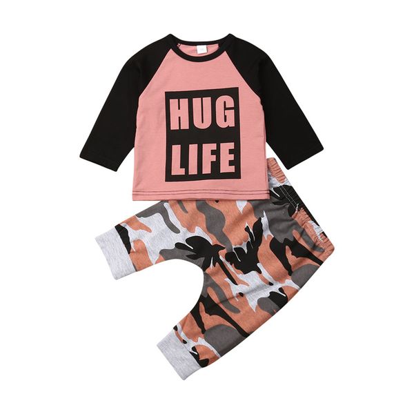 0-24m newborn kid baby boy autumn clothes set long sleeve t-shirt camo long pants suit fashion streetwear cute outfits, White
0-24m newborn kid baby boy autumn clothes set long sleeve t-shirt camo long pants suit fashion streetwear cute outfits, White