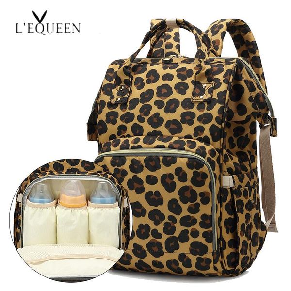 diaper bags lequeen leopard printing mummy backpack hanging trolley baby care backpacks bag maternity mother nappy bagpack
diaper bags lequeen leopard printing mummy backpack hanging trolley baby care backpacks bag maternity mother nappy bagpack