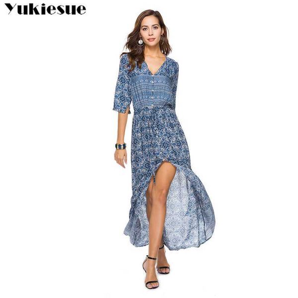 summer dress for women vintage printed dress casual chiffon european style elastic waist a-line women's long es 210608, Black;gray
summer dress for women vintage printed dress casual chiffon european style elastic waist a-line women's long es 210608, Black;gray