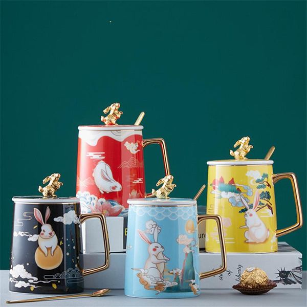 mugs european ceramic cartoon cute cat coffee mug breakfast milk office water tea cup with spoon and lid set drinkware 430ml
mugs european ceramic cartoon cute cat coffee mug breakfast milk office water tea cup with spoon and lid set drinkware 430ml