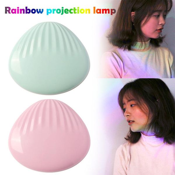 rechargeable shell-shaped rainbow projector colorful lamp romantic gift for wife girl valetine's day qp2
rechargeable shell-shaped rainbow projector colorful lamp romantic gift for wife girl valetine's day qp2
