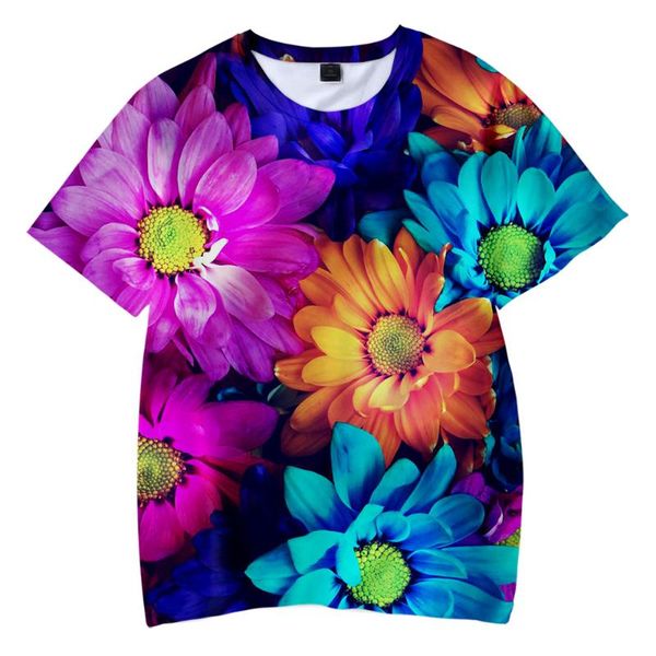 women's t-shirt colorful flowers rose flower chrysanthemum sunflower 3d print children's wear boy/girl kids short sleeve t shirt c, White
women's t-shirt colorful flowers rose flower chrysanthemum sunflower 3d print children's wear boy/girl kids short sleeve t shirt c, White