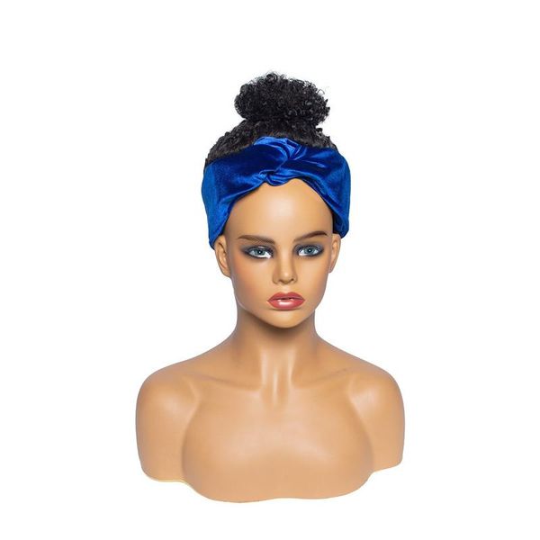 synthetic wigs blue heandband black curly wig with bun for women daily party fashion style heat resistant fiber hair
synthetic wigs blue heandband black curly wig with bun for women daily party fashion style heat resistant fiber hair