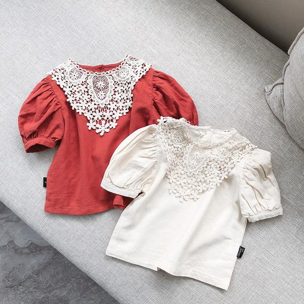 shirts 2021 summer baby girls lace collar princess blouses puff sleeve korean style children clothes toddlers kids cotton linen, White;black
shirts 2021 summer baby girls lace collar princess blouses puff sleeve korean style children clothes toddlers kids cotton linen, White;black