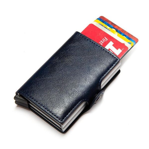 bycobecy 2020 card holder wallet rfid blocking double metal box credit card aluminium leather business card case wall qylzsb
bycobecy 2020 card holder wallet rfid blocking double metal box credit card aluminium leather business card case wall qylzsb