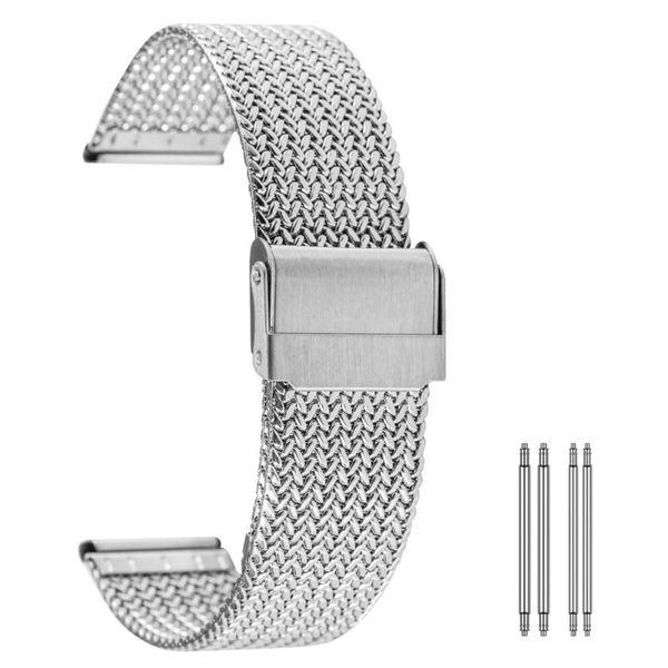 watch bands 20mm 22mm steel mesh band exquisite watches strap with hook buckle premium replacement wristwatches, Black;brown
watch bands 20mm 22mm steel mesh band exquisite watches strap with hook buckle premium replacement wristwatches, Black;brown