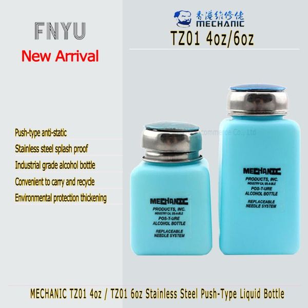 professional hand tool sets press type liquid bottle mechanic tz01 4oz 6oz stainlesssteel antistatic splash proof jjp push alcohol solution
professional hand tool sets press type liquid bottle mechanic tz01 4oz 6oz stainlesssteel antistatic splash proof jjp push alcohol solution