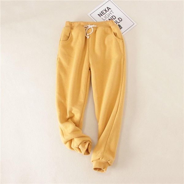 women's pants & capris autumn and winter women yellow color casual velvet harem thick loose shirley female fleece long trousers, Black;white
women's pants & capris autumn and winter women yellow color casual velvet harem thick loose shirley female fleece long trousers, Black;white