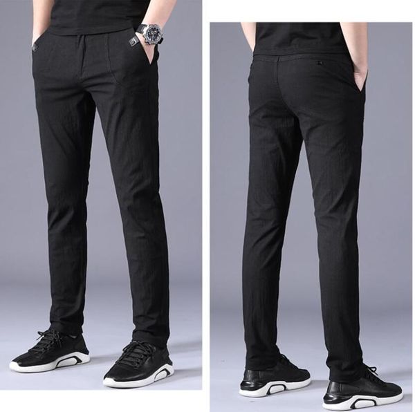 men's jeans 2021 summer pants men casual classic lightweight business elastic cotton slim fit trousers male mid-rise straight-leg, Blue
men's jeans 2021 summer pants men casual classic lightweight business elastic cotton slim fit trousers male mid-rise straight-leg, Blue