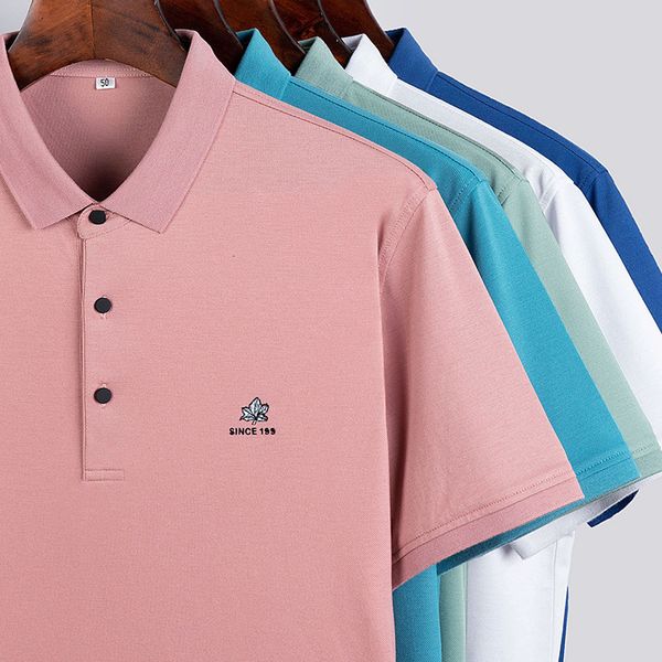 2021 summer new men's short-sleeved business casual solid color classic style brand polo shirt o4oi, White;black
2021 summer new men's short-sleeved business casual solid color classic style brand polo shirt o4oi, White;black