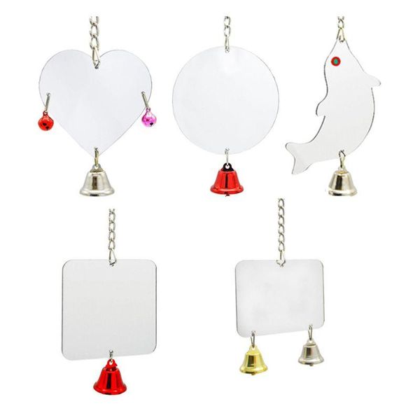 other bird supplies funny parrot mirror cute shape hanging bell pet playing toy cage decoration
other bird supplies funny parrot mirror cute shape hanging bell pet playing toy cage decoration