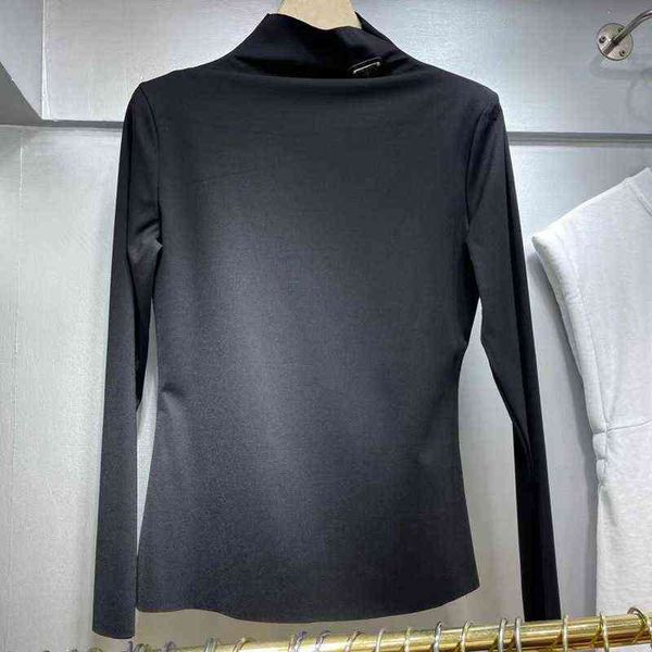 p home triangle standard long sleeve high neck bottomed shirt women's 2021 early autumn inverted triangle slim fit inner t-shirt fashio, White
p home triangle standard long sleeve high neck bottomed shirt women's 2021 early autumn inverted triangle slim fit inner t-shirt fashio, White