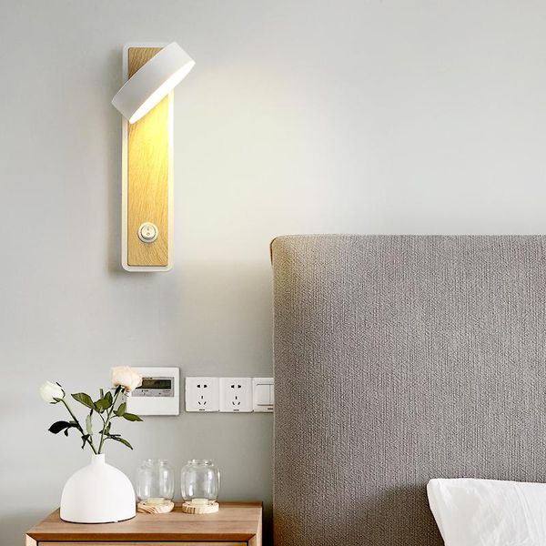 wall lamp nordic modern bedroom bedside led light 350° rotatable adjustable angle home indoor lighting decor fixture
wall lamp nordic modern bedroom bedside led light 350° rotatable adjustable angle home indoor lighting decor fixture