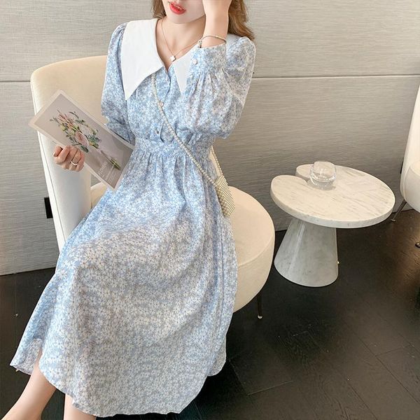 casual dresses women retro floral dress turn down collar slim long vestido autumn elegant sleeve femme, Black;gray
casual dresses women retro floral dress turn down collar slim long vestido autumn elegant sleeve femme, Black;gray