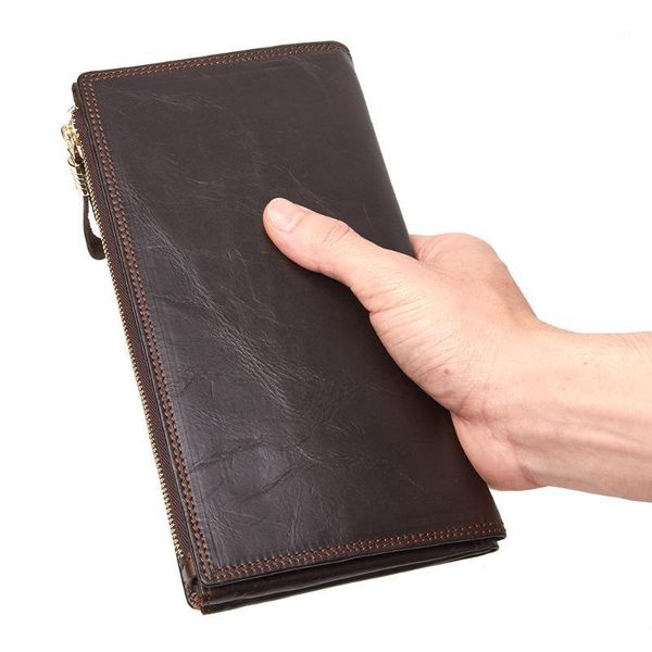 wallets mens wallet leather genuine long vintage male clutch purse coin purses big capacity id holder1, Red;black
wallets mens wallet leather genuine long vintage male clutch purse coin purses big capacity id holder1, Red;black