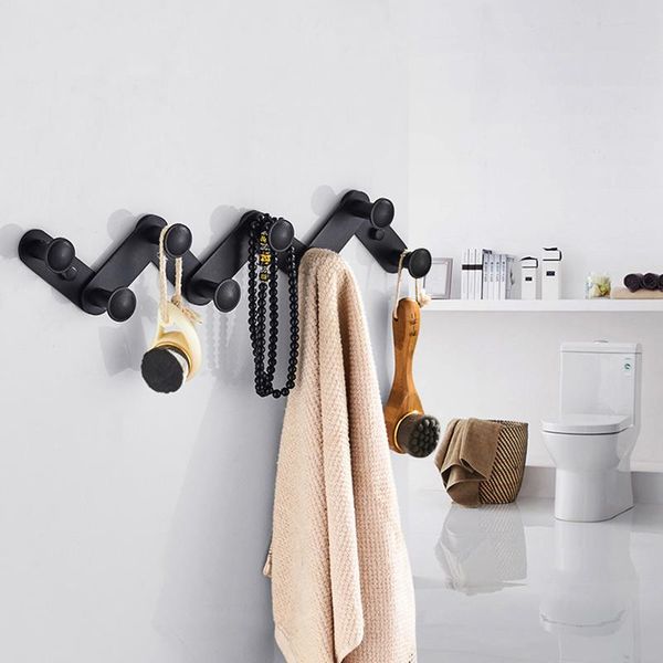 robe hooks 4~8 black aluminum clothes hat door kitchen wall hanger folding coat single hardware bathroom
robe hooks 4~8 black aluminum clothes hat door kitchen wall hanger folding coat single hardware bathroom