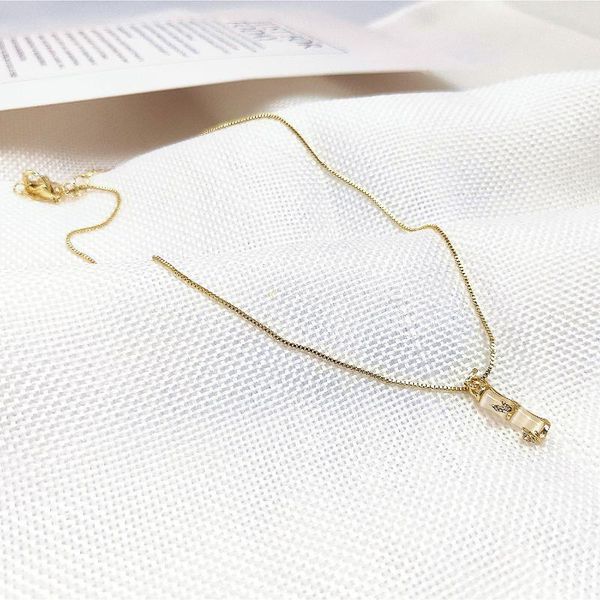 chains ruiyi necklaces women's indifference crowd design simple temperament bamboo pendant and clavicle chain(xl4008), Silver
chains ruiyi necklaces women's indifference crowd design simple temperament bamboo pendant and clavicle chain(xl4008), Silver