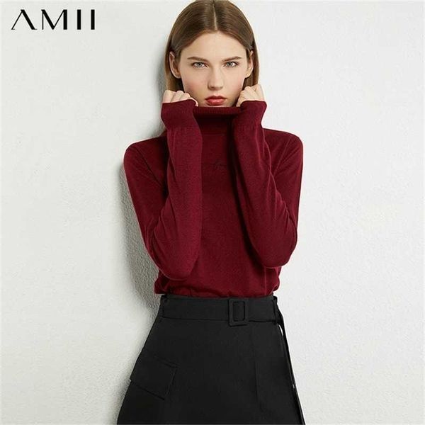 amii minimalism autumn fashion women sweater embroidery turtleneck slim fit women pullover causal female sweater 12040494 201221, White;black
amii minimalism autumn fashion women sweater embroidery turtleneck slim fit women pullover causal female sweater 12040494 201221, White;black
