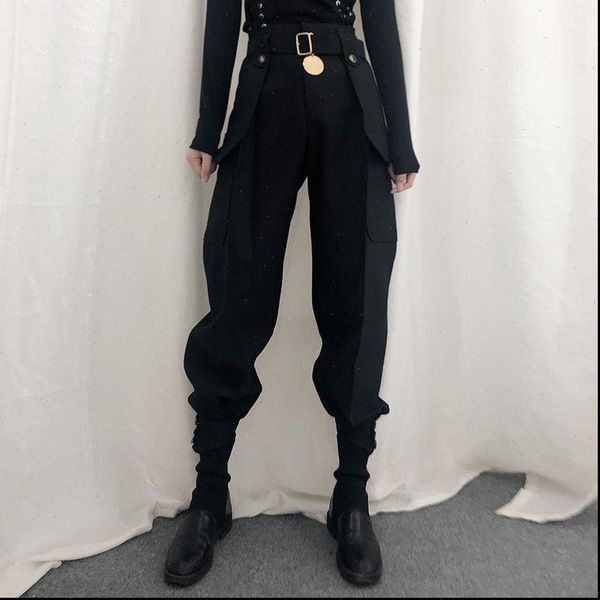 streetwear womens pants loose casual cargo pants ankle banded pants harem black khaki high waist joggers womens, Black;white
streetwear womens pants loose casual cargo pants ankle banded pants harem black khaki high waist joggers womens, Black;white