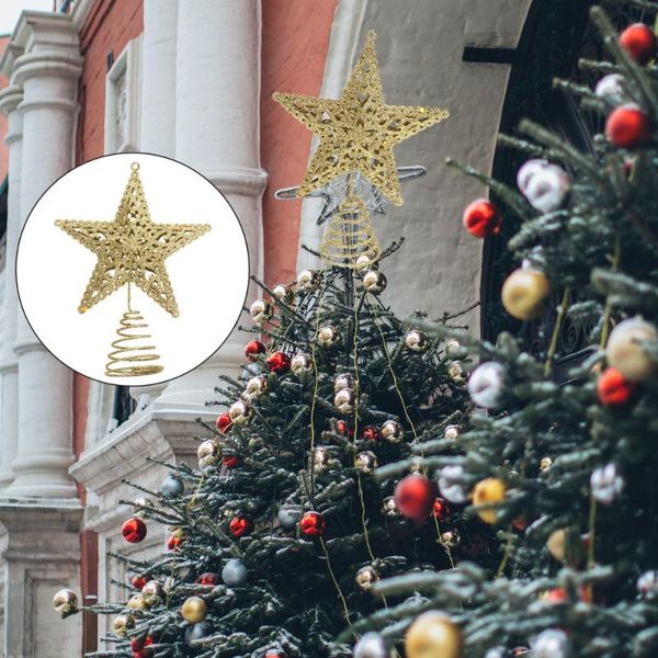 christmas decorations 1pc tree star ornament home xmas party decor (golden)
christmas decorations 1pc tree star ornament home xmas party decor (golden)