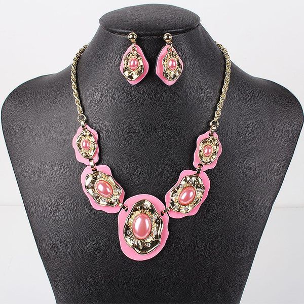 earrings & necklace ms17572 fashion jewelry sets blue shell pearl design spring colors wedding party gifts, Silver
earrings & necklace ms17572 fashion jewelry sets blue shell pearl design spring colors wedding party gifts, Silver