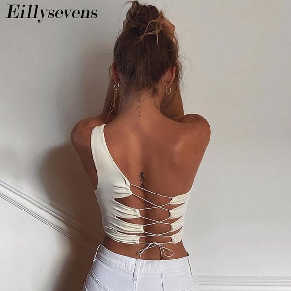 women's tanks & camis 2021 summer crop backless bandage lace-up white black club streetwear vest sling fashion open back camisoles
women's tanks & camis 2021 summer crop backless bandage lace-up white black club streetwear vest sling fashion open back camisoles