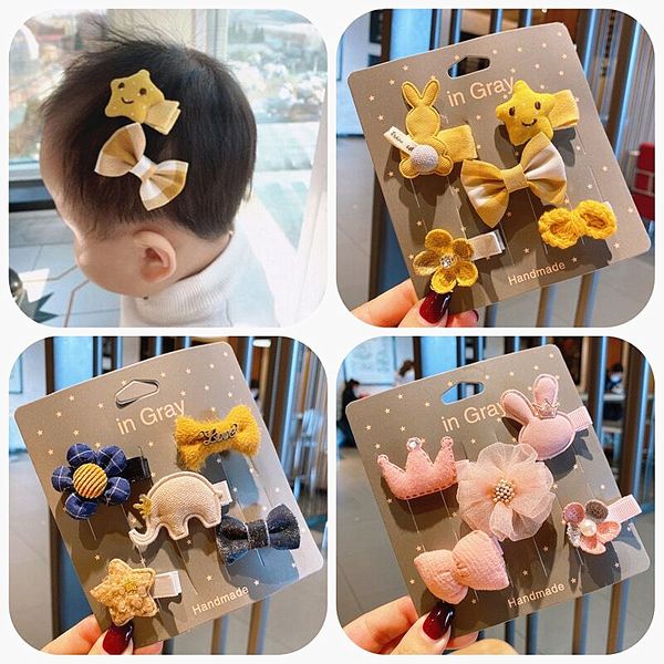 barrettes hairpin baby headdress side amount less clip does not hurt korean princess children accessories, Golden;silver
barrettes hairpin baby headdress side amount less clip does not hurt korean princess children accessories, Golden;silver