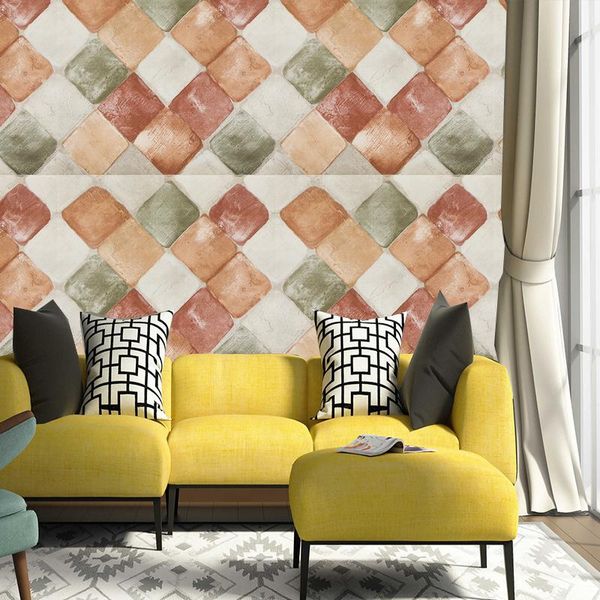 wallpapers 45cm*100cm pvc self adhesive waterproof wallpaper mixed color square for bedroom living room sofa background decor
wallpapers 45cm*100cm pvc self adhesive waterproof wallpaper mixed color square for bedroom living room sofa background decor