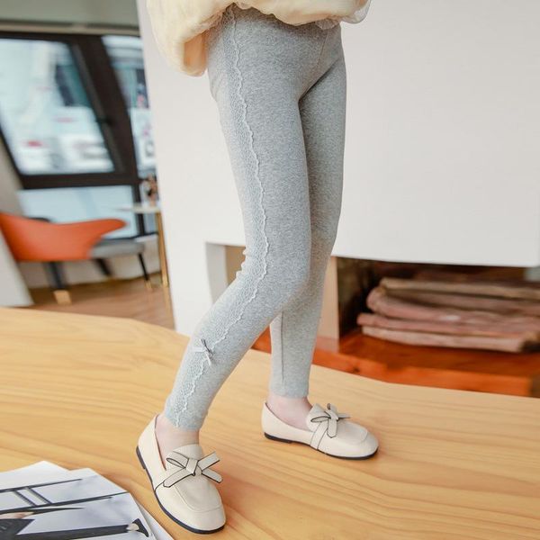 trousers spring summer girls' leggings korean lace bow kids cotton children's pants 01016, Blue
trousers spring summer girls' leggings korean lace bow kids cotton children's pants 01016, Blue