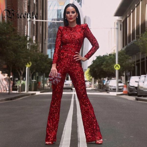 vc women jumpsuit chic goregous floral sequins long sleeves sashes design celebrity party club bandage romper, Black;white
vc women jumpsuit chic goregous floral sequins long sleeves sashes design celebrity party club bandage romper, Black;white