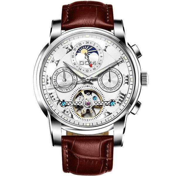 wristwatches nautical watch tourbillon mechanical cruise sky luminous fashion trend skeleton, Slivery;brown
wristwatches nautical watch tourbillon mechanical cruise sky luminous fashion trend skeleton, Slivery;brown