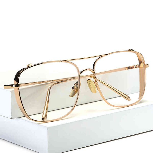 oversized glass fram mode optical glass clear retro glass metal classic eyewear frame4n1h, White;black
oversized glass fram mode optical glass clear retro glass metal classic eyewear frame4n1h, White;black