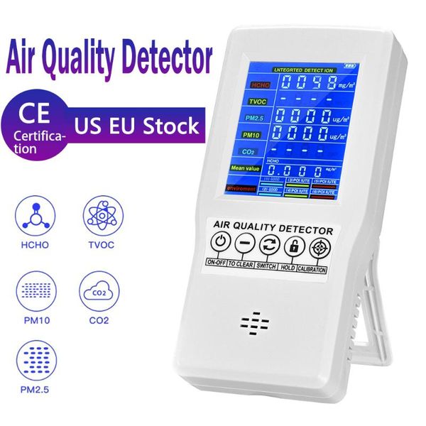 formaldehyde accurate testing pm2.5 pm10 tvoc co2 sensor meter air quality monitor aqi detector home rapid test air analyzer
formaldehyde accurate testing pm2.5 pm10 tvoc co2 sensor meter air quality monitor aqi detector home rapid test air analyzer