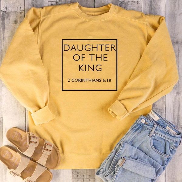 daughter of the king letter print women clothes sweatshirt harajuku tumblr aesthetic pullover streetwear outfit 90s dropshipping, Black
daughter of the king letter print women clothes sweatshirt harajuku tumblr aesthetic pullover streetwear outfit 90s dropshipping, Black