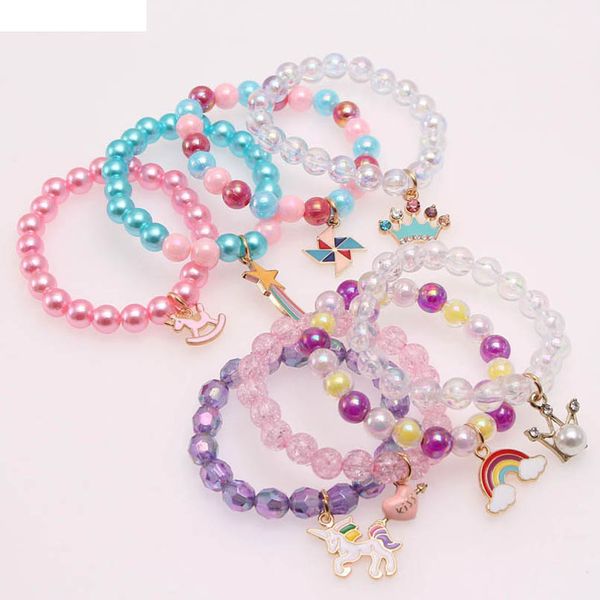 girls bracelet jewelry childrens accessories cute princess crown pendant children's color acryl beaded crystal b8007, Red;brown
girls bracelet jewelry childrens accessories cute princess crown pendant children's color acryl beaded crystal b8007, Red;brown