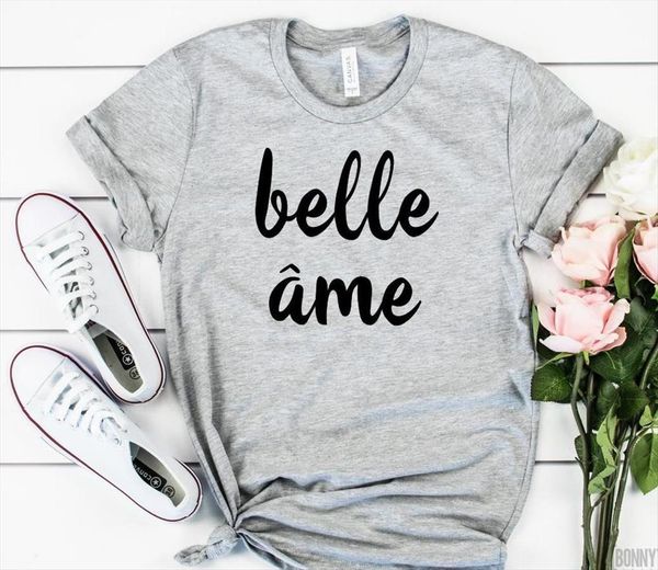 belle ame french print women t shirts cotton casual funny yong girl tee hipster drop ship s 443, White
belle ame french print women t shirts cotton casual funny yong girl tee hipster drop ship s 443, White