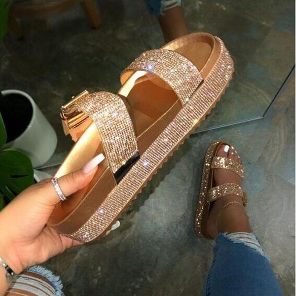 slippers summer platform sandals women bling wedges shoes for slip on flat handmade rhinestones slides casual sandalias mujer, Black
slippers summer platform sandals women bling wedges shoes for slip on flat handmade rhinestones slides casual sandalias mujer, Black