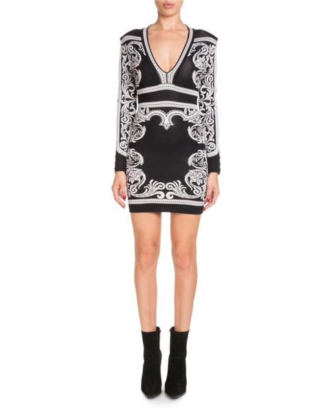 casual dresses arrival black long sleeve v neck bandage dress 2021 celebrity evening party women club, Black;gray
casual dresses arrival black long sleeve v neck bandage dress 2021 celebrity evening party women club, Black;gray