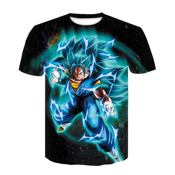 2021 new 3d digital printing qilongzhu men's and women's short sleeve t-shirt, Black
2021 new 3d digital printing qilongzhu men's and women's short sleeve t-shirt, Black