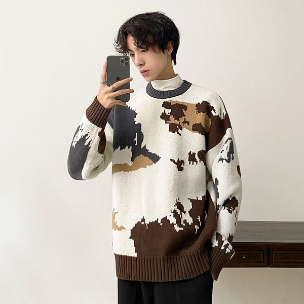 2021 winter thick camouflage sweater men's warm fashion casual knit pullover men wild sweaters mens clothes -2xl akye, White;black
2021 winter thick camouflage sweater men's warm fashion casual knit pullover men wild sweaters mens clothes -2xl akye, White;black