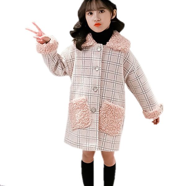 2021 new children of luxury plaid match girls winter elegant teenage girl warm wool jacket clothes for 4 8 9 10-13 years le2j, Blue;gray
2021 new children of luxury plaid match girls winter elegant teenage girl warm wool jacket clothes for 4 8 9 10-13 years le2j, Blue;gray