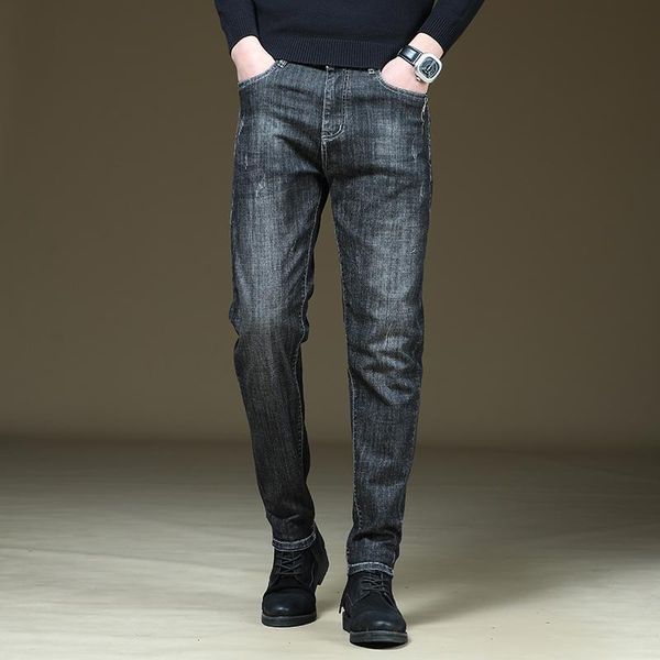 men's jeans 2021 autumn and winter brand fashion handsome straight-leg large size loose washed high-waist stretch, Blue
men's jeans 2021 autumn and winter brand fashion handsome straight-leg large size loose washed high-waist stretch, Blue