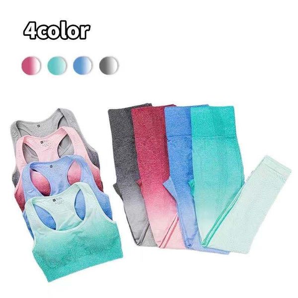 yoga outfit ombre seamless women set workout sportswear gym clothing fitness bra crop high waist leggings sport suit tracksuit
yoga outfit ombre seamless women set workout sportswear gym clothing fitness bra crop high waist leggings sport suit tracksuit